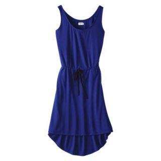 Mossimo Supply Co. Juniors Tie Waist Dress   Royal S(3 5)