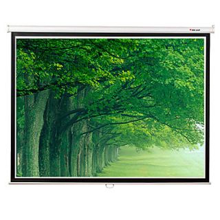 Redleaf 100 Inch Leaves 4:3 Manual Wall Projection Screen