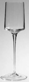 Unknown Crystal Unk5790 Wine   Curved In Bowl, Smooth Stem