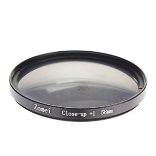 ZOMEI Camera Professional Optical Filters Dight High Definition Close up1 Filter (58mm)