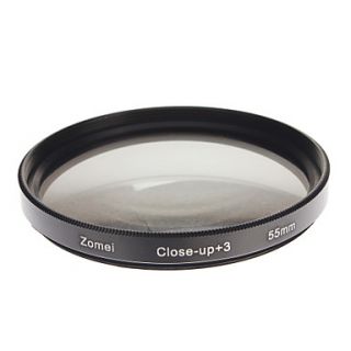 ZOMEI Camera Professional Optical Filters Dight High Definition Close up3 Filter (55mm)