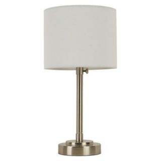 Threshold Adjustable Brushed Steel Table Lamp