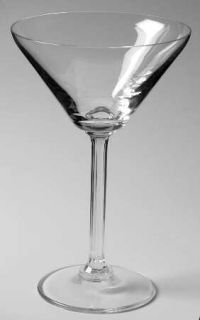 Lenox Lc16 Martini Glass   Flared Bowl, Multi Sided Stem