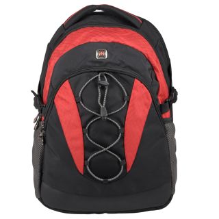 Swiss Gear Norite Laptop/ Notebook Computer Backpack (Black/red Dimensions: 21 inches high x 17 inches wide x 4 inches deepWeight: 2 poundsHandle: Fabric grip )