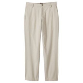 Merona Mens Ultimate Flat Front Pants   Oyster 32x30