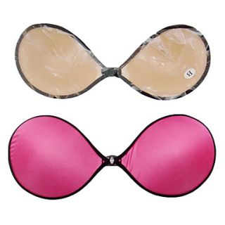 Silicone/Cotton Full Coverage Strapless Moderate Lift Front Closure Wedding Bra (More Colors)