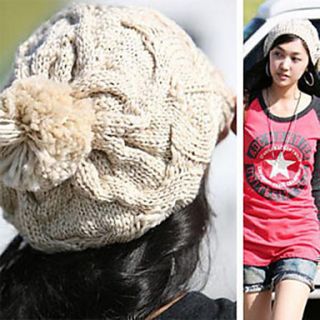 Fashion Lovely Knit Hat(Circumference 56 58cm)