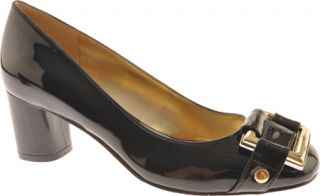 Womens Nine West Solvent3   Black Synthetic Ornamented Shoes