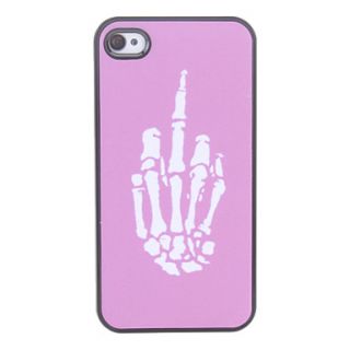 Hand Bone Pattern Hard Case for iPhone 4/4S