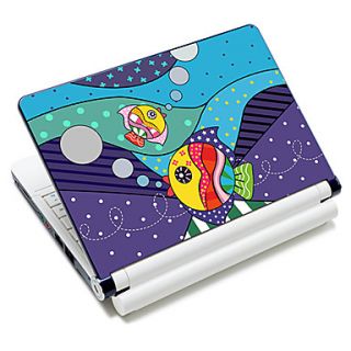Tropical Fish Series Pattern Laptop Notebook Cover Protective Skin Sticker For 10/15 Laptop 18303