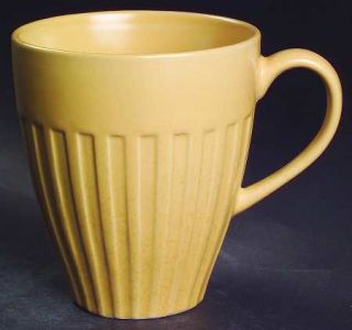 Mikasa Palomino Yellow Mug, Fine China Dinnerware   Stoneware, Yellow