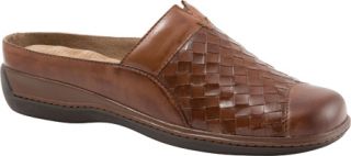 Womens SoftWalk San Marcos Woven   Rust Burnished Veg Kid Leather Casual Shoes
