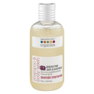 Natures Baby Organics Shampoo & Body Wash (Lavender/Chamomile) 8 oz.