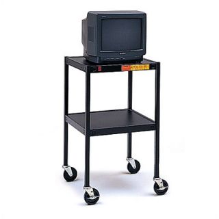 Bretford 34 High UL Listed Audio Visual Cart 4 P4 Electrical Two Outlets