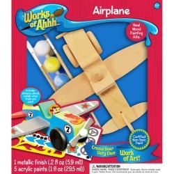 Works Of Ahhh Wood Paint Kit : Airplane