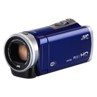 JVC HD Flash Memory Digital Camcorder (GZEX310AUS) with 40x Optical Zoom   Blue