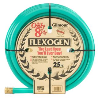 Gilmour Flexogen 3/4 in. Garden Hose Multicolor   1400 1291