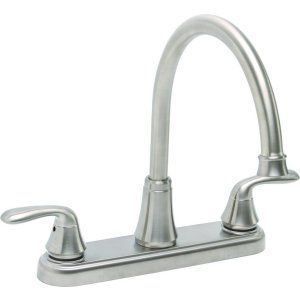 Premier Faucets 126966 Waterfront Lead Free Two Handle Kitchen Faucet without Sp