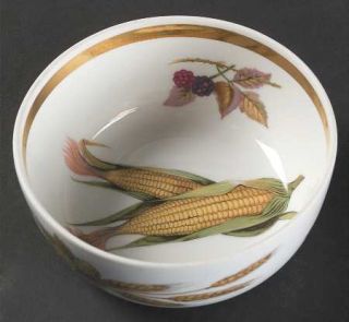 Royal Worcester Evesham Gold (Porcelain) Individual Salad Bowl, Fine China Dinne