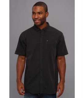 Billabong All Day S/S Woven Mens Short Sleeve Button Up (Black)