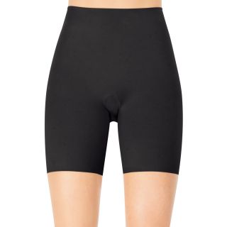 ASSETS RED HOT LABEL BY SPANX Flipside Firmers Mid Thigh Shapers   1874, Black,