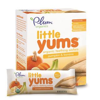 Plum Organics 3 ounce Little Yums Pumpkin Banana (pack Of 6)