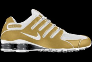 Nike Shox NZ iD Custom Kids Shoes (3.5y 6y)   Gold
