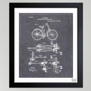 Oliver Gal Fryer, Driving Gear for Bicycle, 893 Framed Graphic Art 1B0010