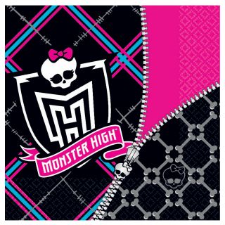 Monster High Lunch Napkins