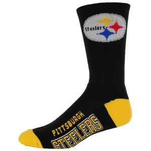 Pittsburgh Steelers For Bare Feet Deuce Crew 504 Socks