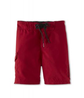 Billabong Kids Rum Point Boardshort Boys Swimwear (Red)