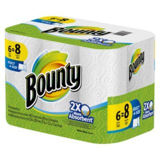 Bounty Select A Size Paper Towels   White (6 Big Rolls)