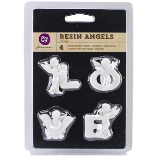 Resin Angel Embellishments love Word, 1.5 Letters