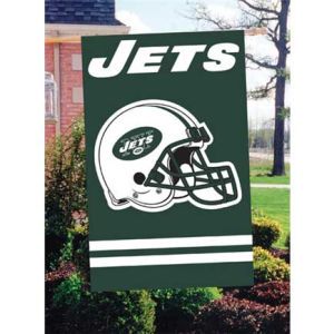 New York Jets Applique House Flag