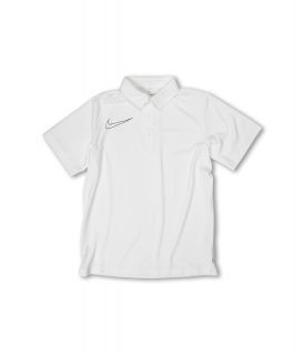 Nike Kids Boys Nike Swing Polo Boys Short Sleeve Pullover (White)