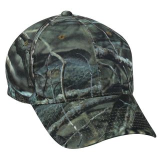 Fishouflage Camo Crappie Adjustable Hat (60 percent cotton, 40 percent polyesterOne size fits mostPro style structured cap with pre curved visorFishouflage branded woven label back strapVelcro closure)