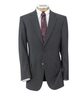 NEW! Signature Tropical Weave 2 Button Tailored Fit Suit with Plain Trousers JoS