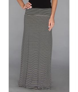 Gabriella Rocha Stripe Maxi Skirt Womens Skirt (Black)