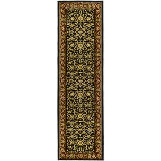 Lyndhurst Collection Majestic Black/ Red Runner (23 X 16)