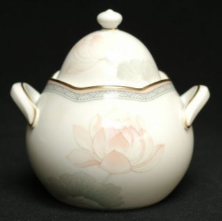 Noritake Garden Empress Sugar Bowl & Lid, Fine China Dinnerware   Royal Pierpont