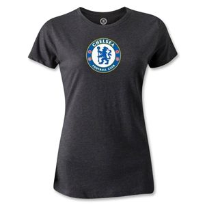 hidden Chelsea Womens T Shirt (Dark Gray)