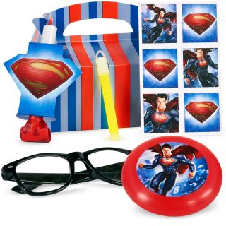 Superman Man of Steel Party Favor Box