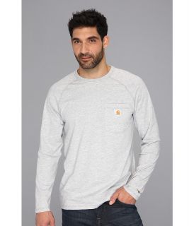 Carhartt Force Cotton L/S Tee   Tall Mens T Shirt (Gray)